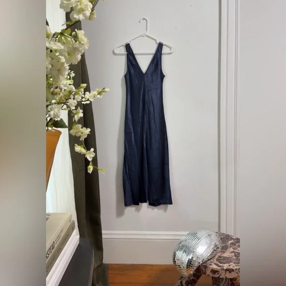 Aritzia Babaton Caspar Satin Dress - Size 2XS - Picture 5 of 12